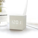 Compact Cube Alarm Clock | Precise Time