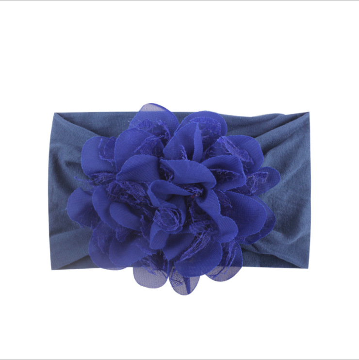 Headband for newborns and toddlers - Soft hairband with flower