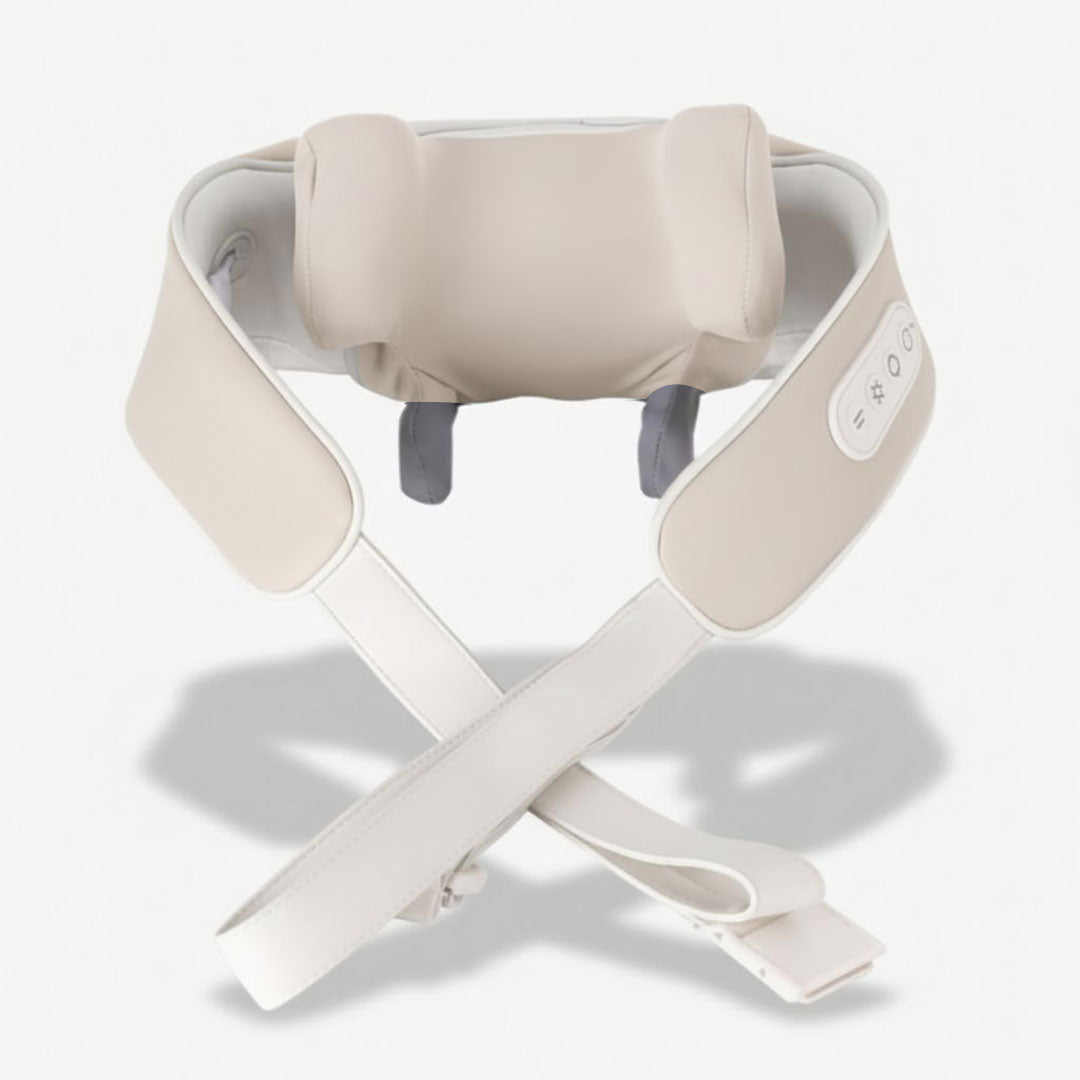 Ergonomic Neck and Shoulder Massager with Heat Function
