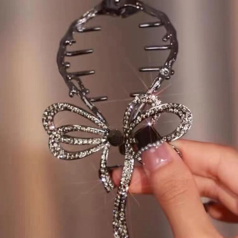 Luxury Feel Hair Clip - Bow Shape