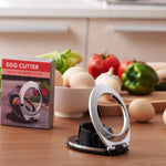 Egg Slicer by ChefMaster - 3-in-1 for Effortless Slicing!