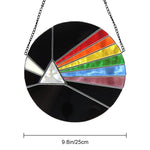 Panel with dark side of the moon