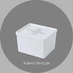 Aufbewahrungsbox für den Schreibtisch mit Deckel