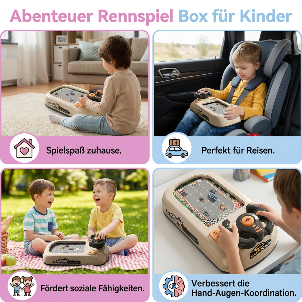 Rennspielset für Kinder – Spannendes Abenteuer für kleine Rennfahrer