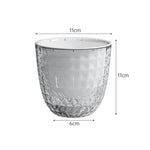 SmartWater Blumenpot mit Selbstbewässerung und transparentem Design