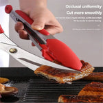 GrillProfi Edelstahl Scheren- und Clip-Set für BBQs | 24x8,7 cm & 27x3,5 cm