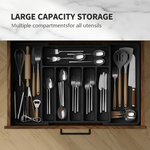 Adjustable Cutlery Drawer Organizer – 33–57 cm
