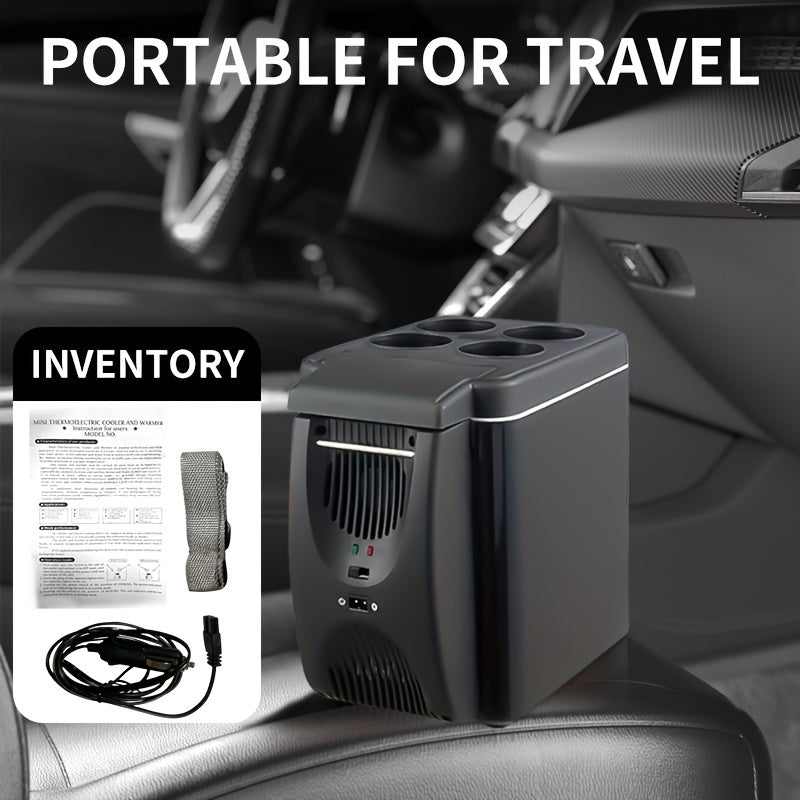 Compact 6L Mini-Fridge for Cars – Perfect for Travel and Outdoors