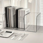 Bookend with clear arch design