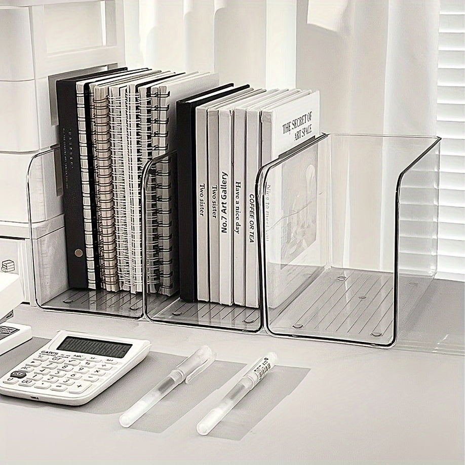 Bookend with clear arch design