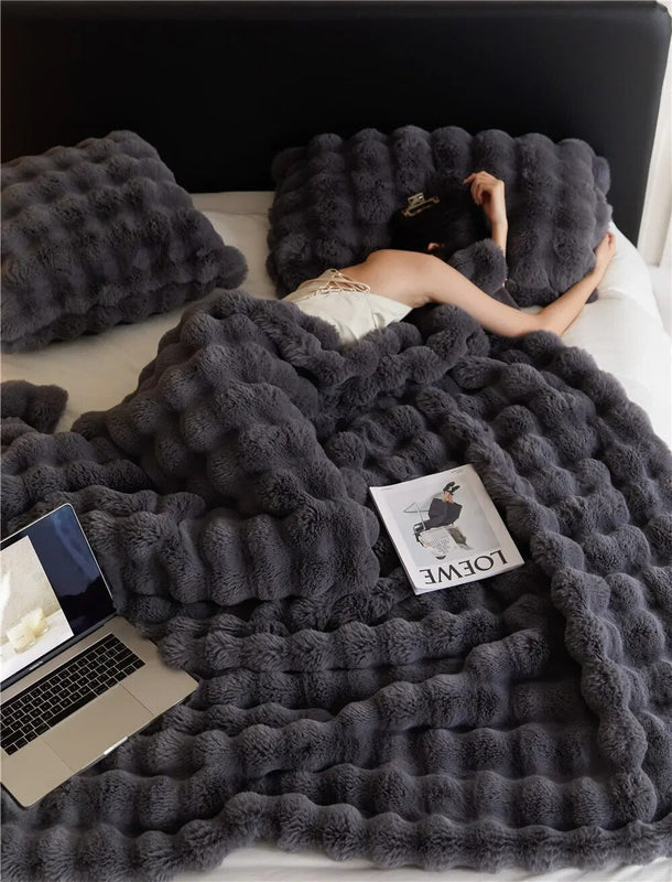 Kuscheldecke Wärmezauber | Wendbar | Für jeden Anlass | Fleece