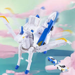 Transforming Cars with Magnetic Unicorn Design
