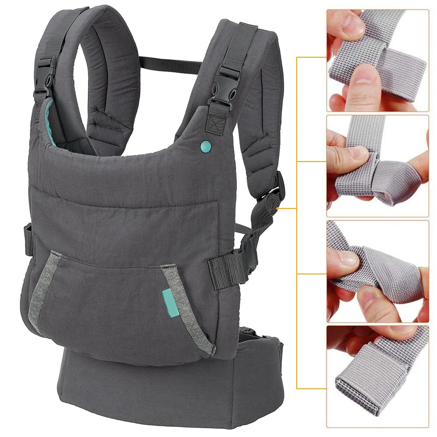 Baby Carrier - Breathable, Padded, and Adjustable