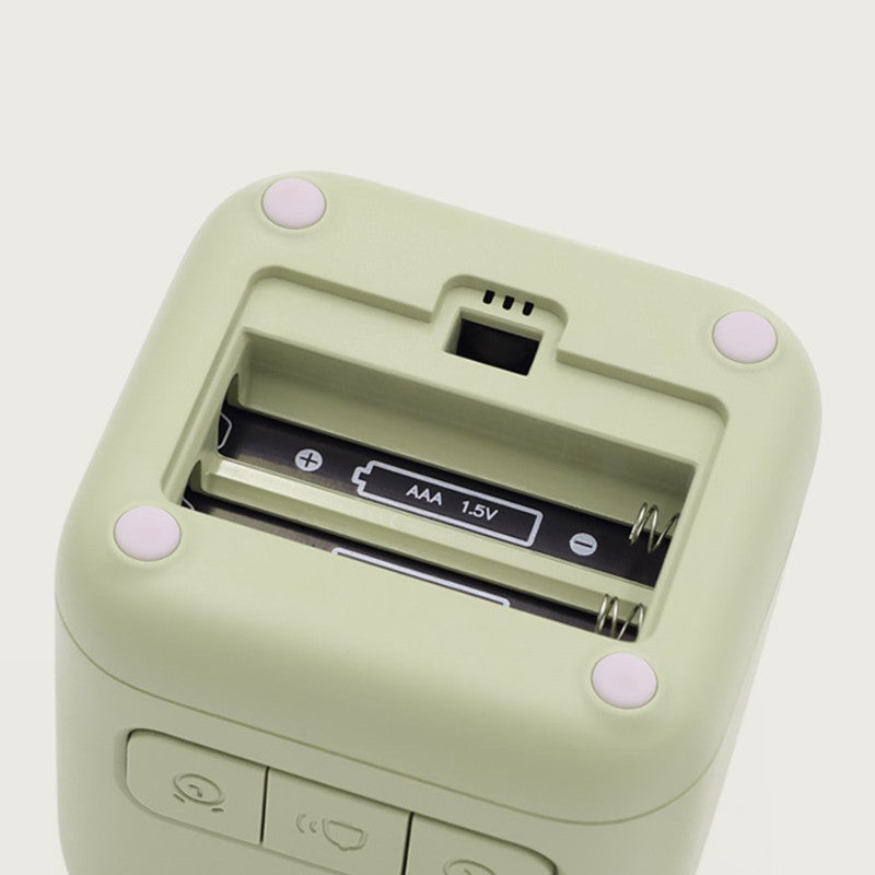 Retro gaming console with alarm clock and timer function