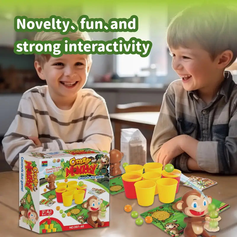 Monkey Shooter Game | Two-Player Battle Game | Fun for the Whole Family
