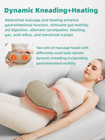 Intelligenter Bauchmassager mit Heizfunktion und Akku