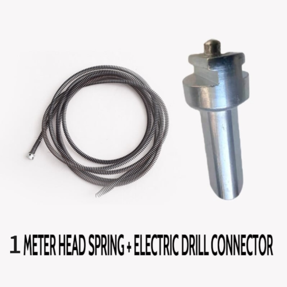 Clog-Free Drain Cleaner | Flexible Steel Spiral Tool for Quick Cleaning