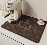 Fast-Drying Diatomaceous Earth Mat for the Kitchen | Keep Your Countertop Dry