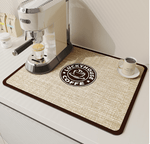 Fast-Drying Diatomaceous Earth Mat for the Kitchen | Keep Your Countertop Dry