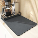 Fast-Drying Diatomaceous Earth Mat for the Kitchen | Keep Your Countertop Dry