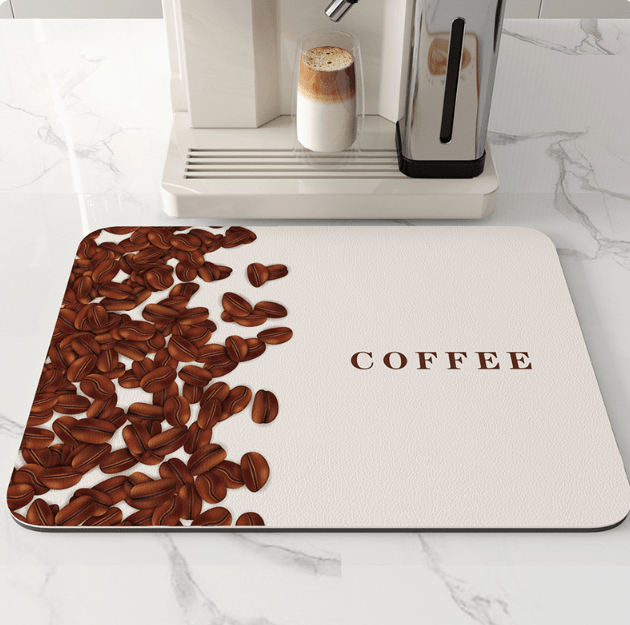 Fast-Drying Diatomaceous Earth Mat for the Kitchen | Keep Your Countertop Dry