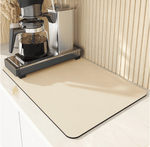 Fast-Drying Diatomaceous Earth Mat for the Kitchen | Keep Your Countertop Dry