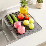 Practical drying mat | Fast drying without puddles | Heat-resistant and non-slip