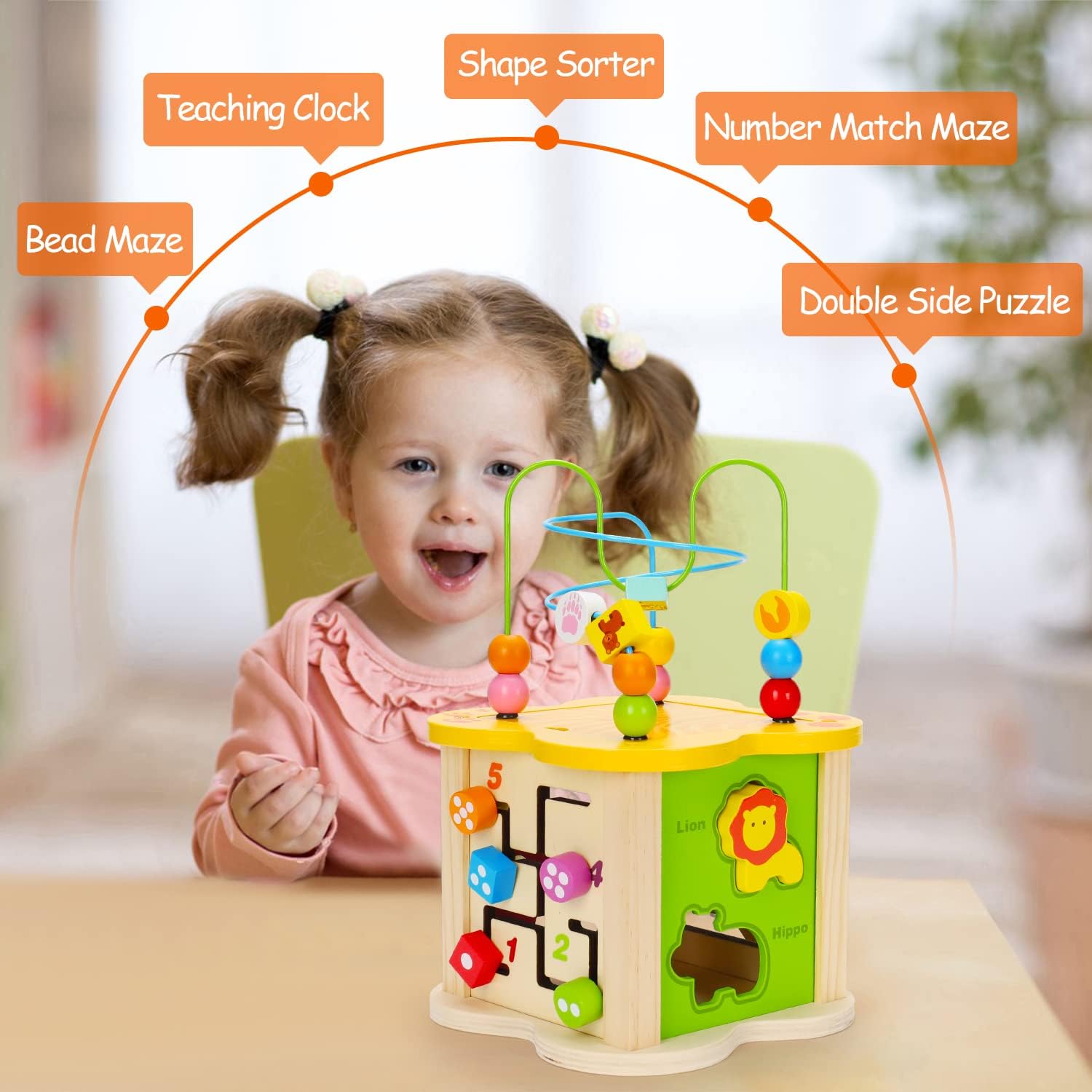 Activity Cube - Promotes Skills and Fun