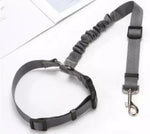 Adjustable car dog leash