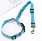Adjustable car dog leash