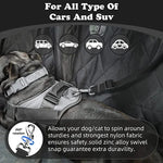 Adjustable car dog leash