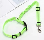 Adjustable car dog leash