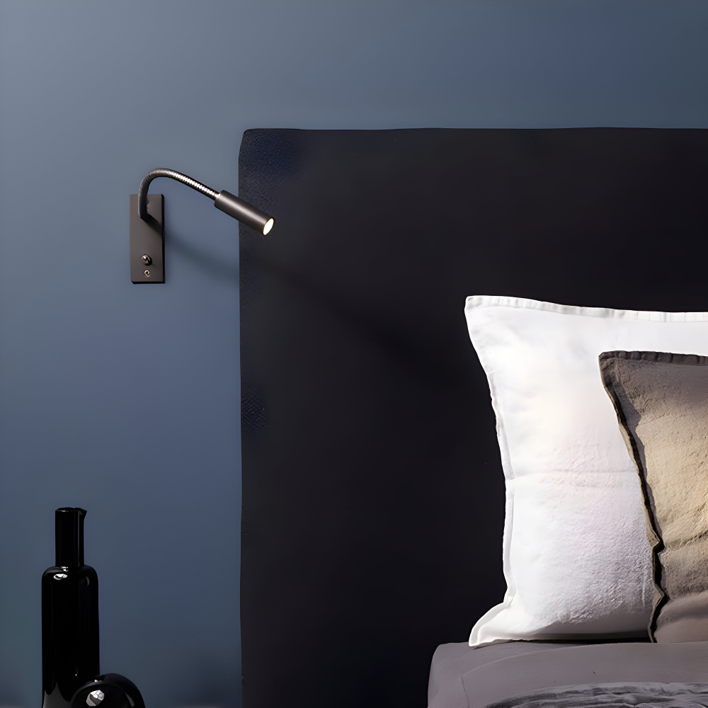 Verstellbare Wandlampe mit Flexarm – Moderne LED Beleuchtung für Lesen und Arbeiten