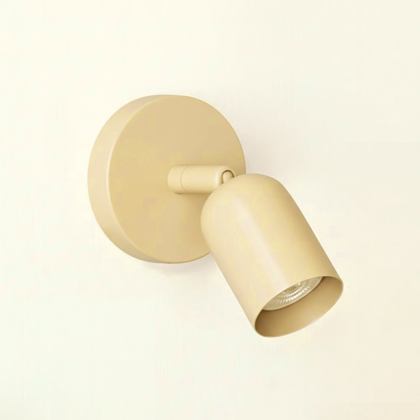 Flexibly Adjustable Indoor Wall Light – Elegant Metal Wall Light in Various Colors