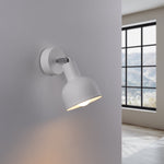 Verstellbare Wandlampe in Weiß – Elegante Minimalistische Beleuchtung