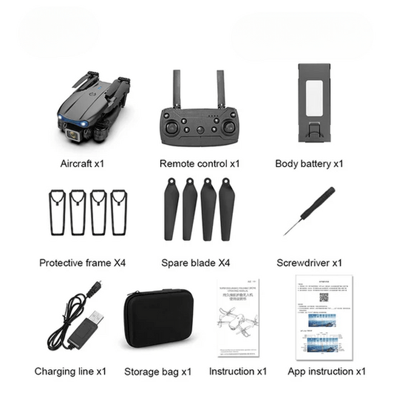 SkyMaster - Drone with high-resolution camera and long flight time