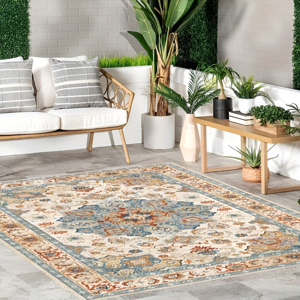 Stylish Outdoor Rug – Non-slip for Indoor and Outdoor Use