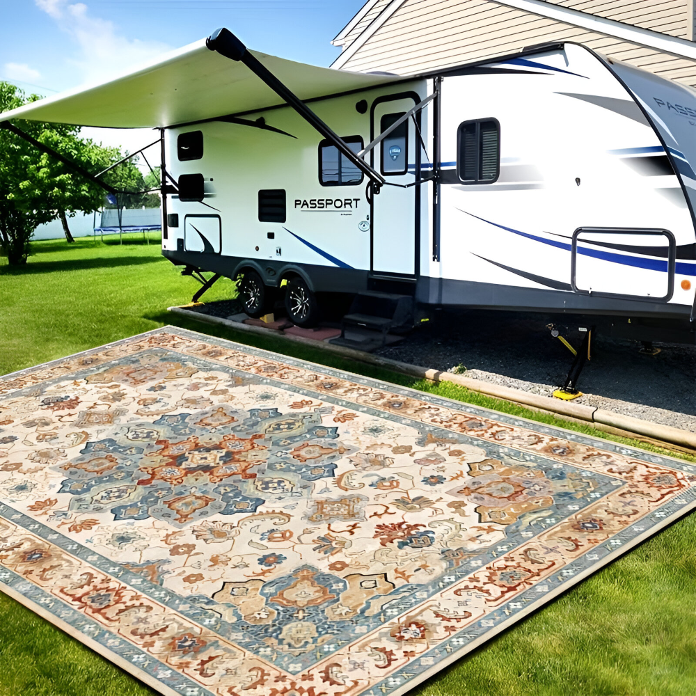 Stylish Outdoor Rug – Non-slip for Indoor and Outdoor Use