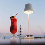 Alexa LED Tischlampe | Minimalistische und Wasserfeste Beleuchtung