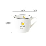 Atmospheric coffee cup for a good morning