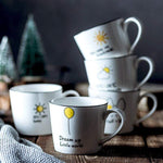 Atmospheric coffee cup for a good morning