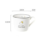 Atmospheric coffee cup for a good morning