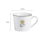 Atmospheric coffee cup for a good morning