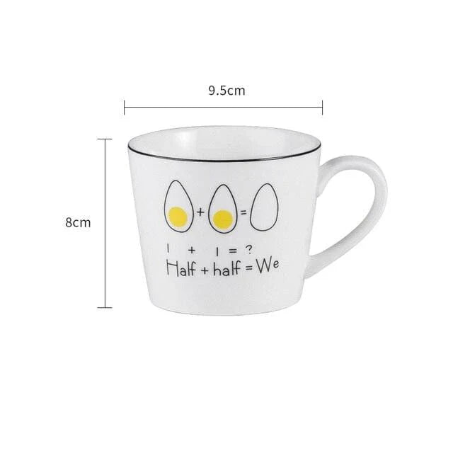 Atmospheric coffee cup for a good morning