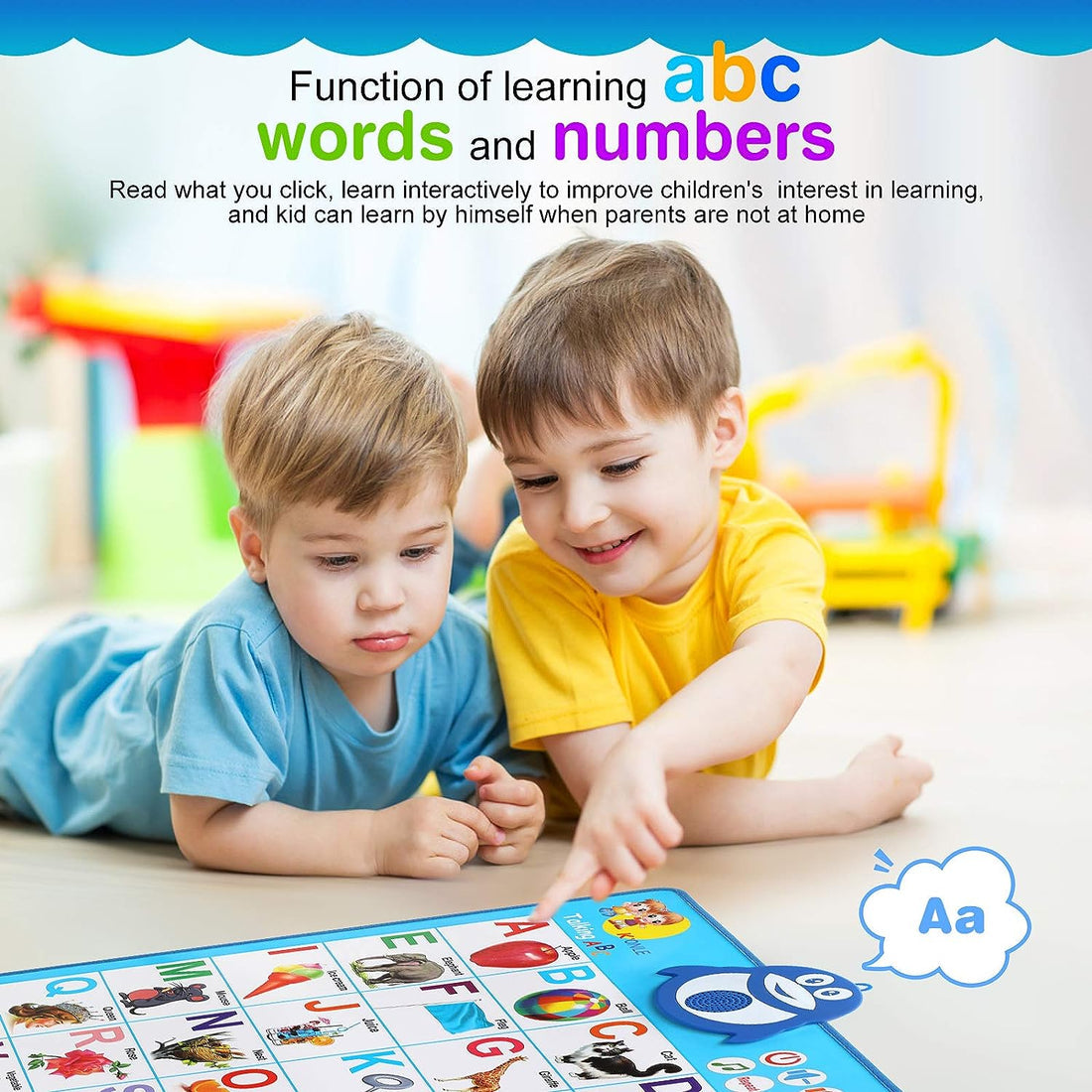 Interactive Letter Wall - Playful Learning with ABCs