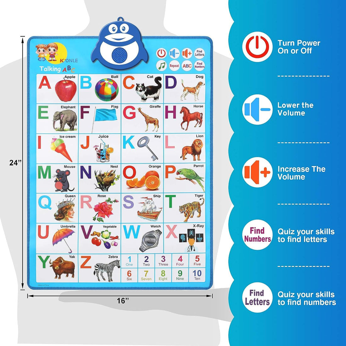 Interactive Letter Wall - Playful Learning with ABCs