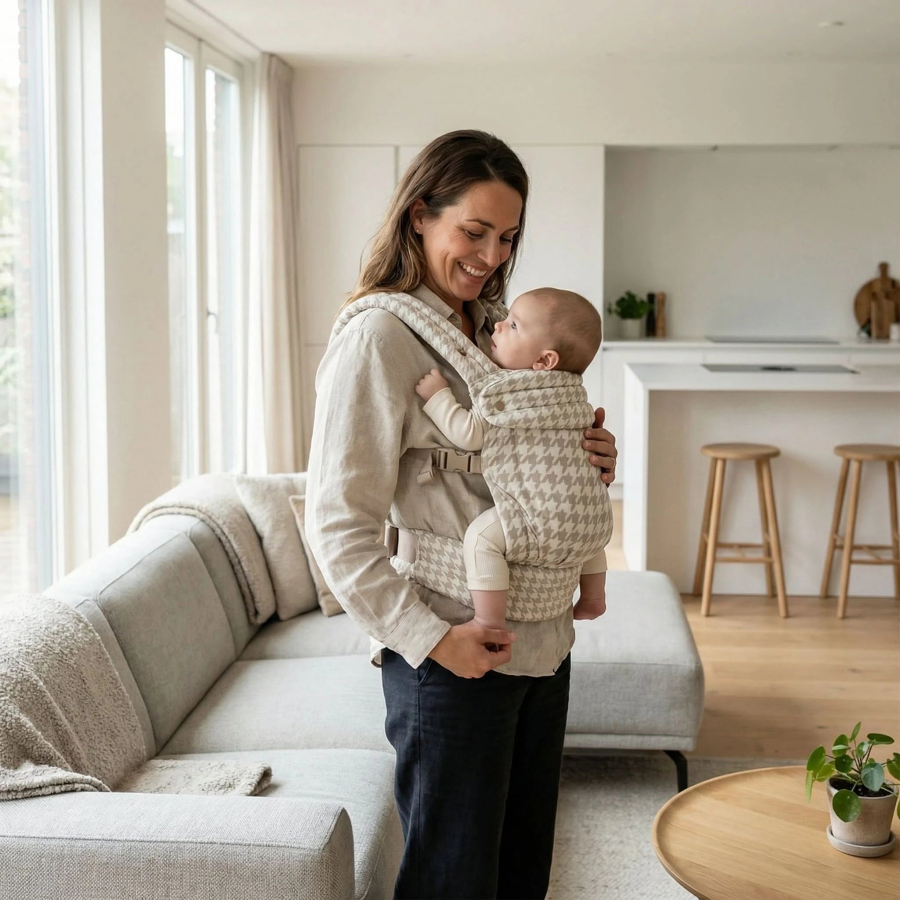 Kleine Entdecker – Ergonomische Babytrage für höchsten Komfort