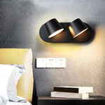 Adjustable LED Wall Light with 360° Rotation – Modern Light Source for Your Home