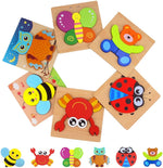6 Animal Puzzles Set - Fascinating and Educational Puzzles
