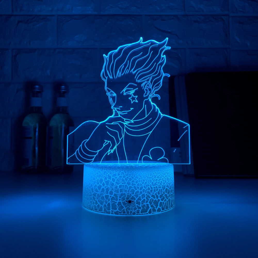 Neon Anime Night Light for Creative Spaces